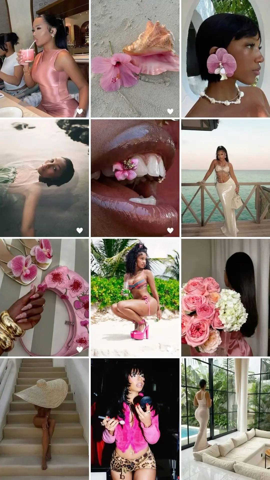 Instagram mood board aesthetic