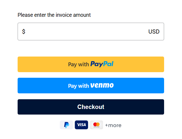 PayPal Payment Window Example