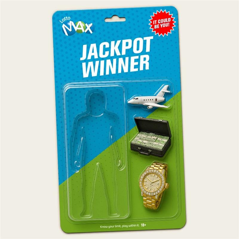 LOTTO MAX ACTION FIGURE