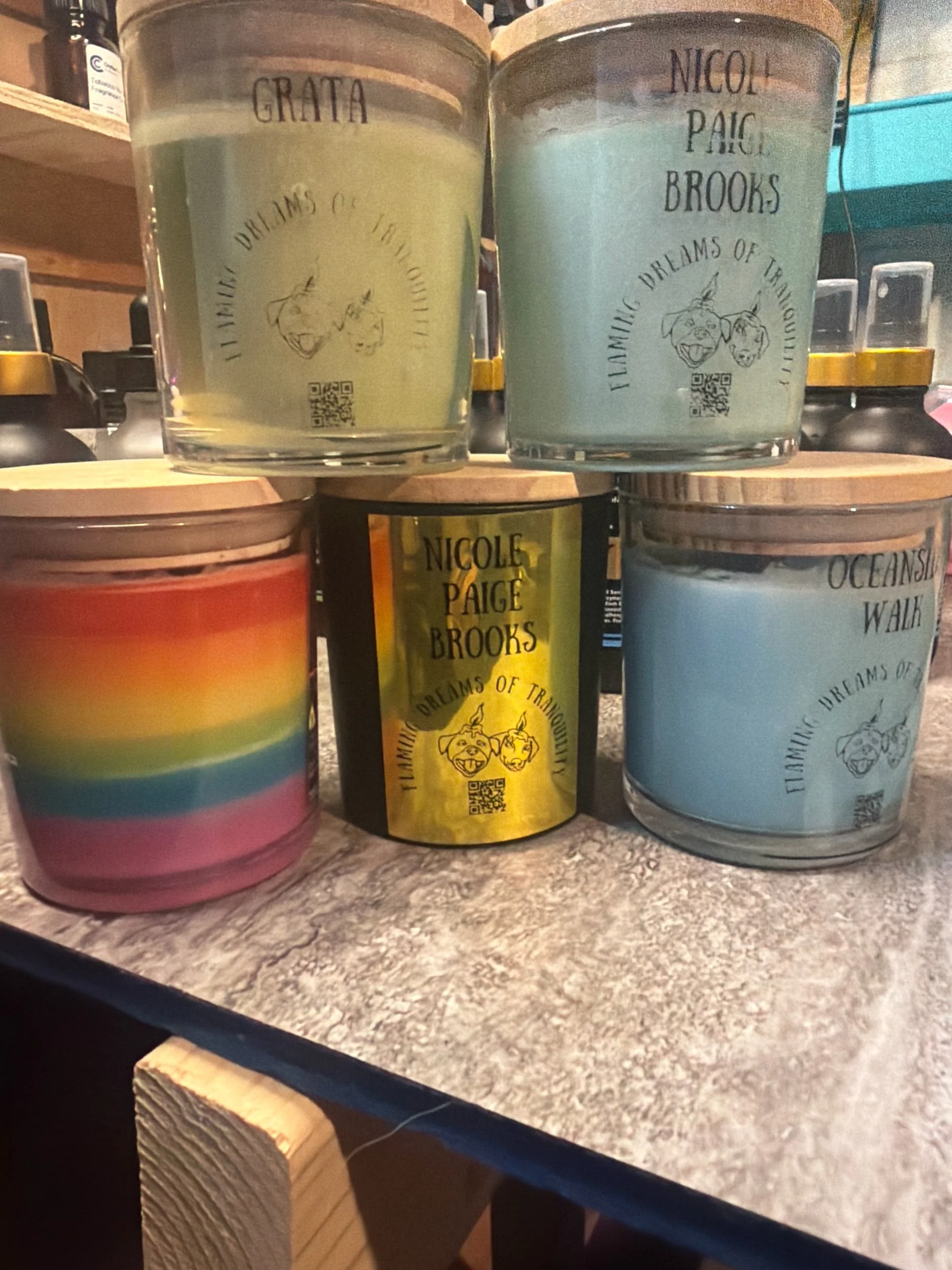 8oz candle SALE
