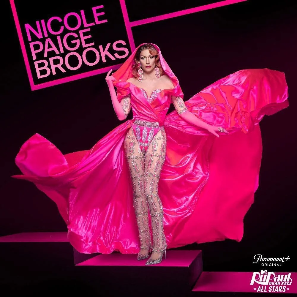 Nicole Paige Brooks, NPBFAG, PEW Crew, Content Creator and  RuPaul's Drag Race Season 2 and was also on All Stars 10.drag queen, Atlanta,