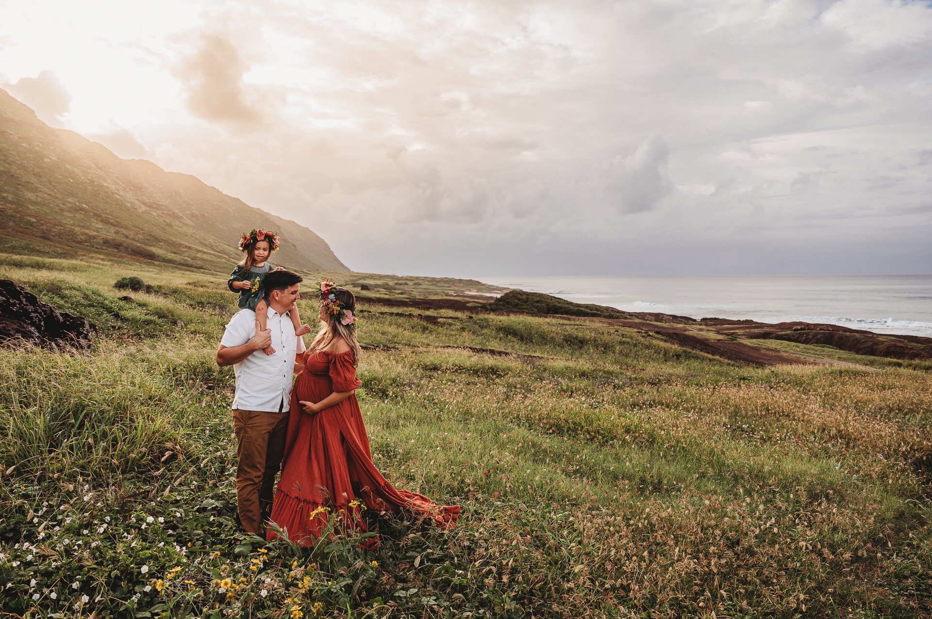 Kaena-Point-North-Shore-Oahu-Hawaii-Maternity-Session-Flower-Crown-Gown-Sarah-Elizabeth-Photos-and-film-maternity-2.jpg