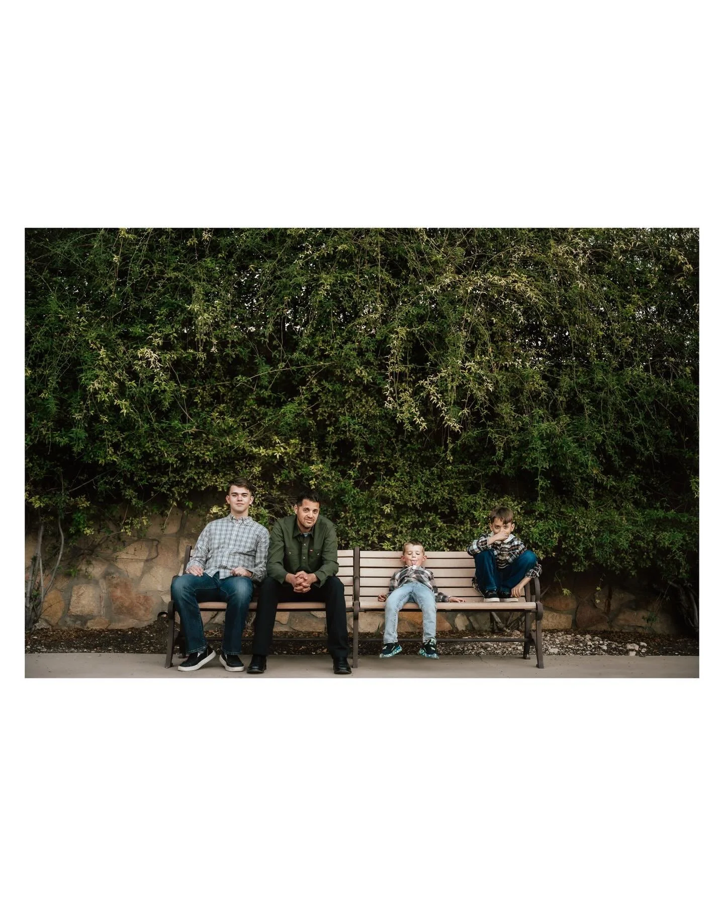 I think sometimes (or all the time) when we imagine family photos we think of everyone looking at the camera, smiling, radiating pure joy at the existence of being together. And it happens. But if you&rsquo;re a parent and you have children who also 