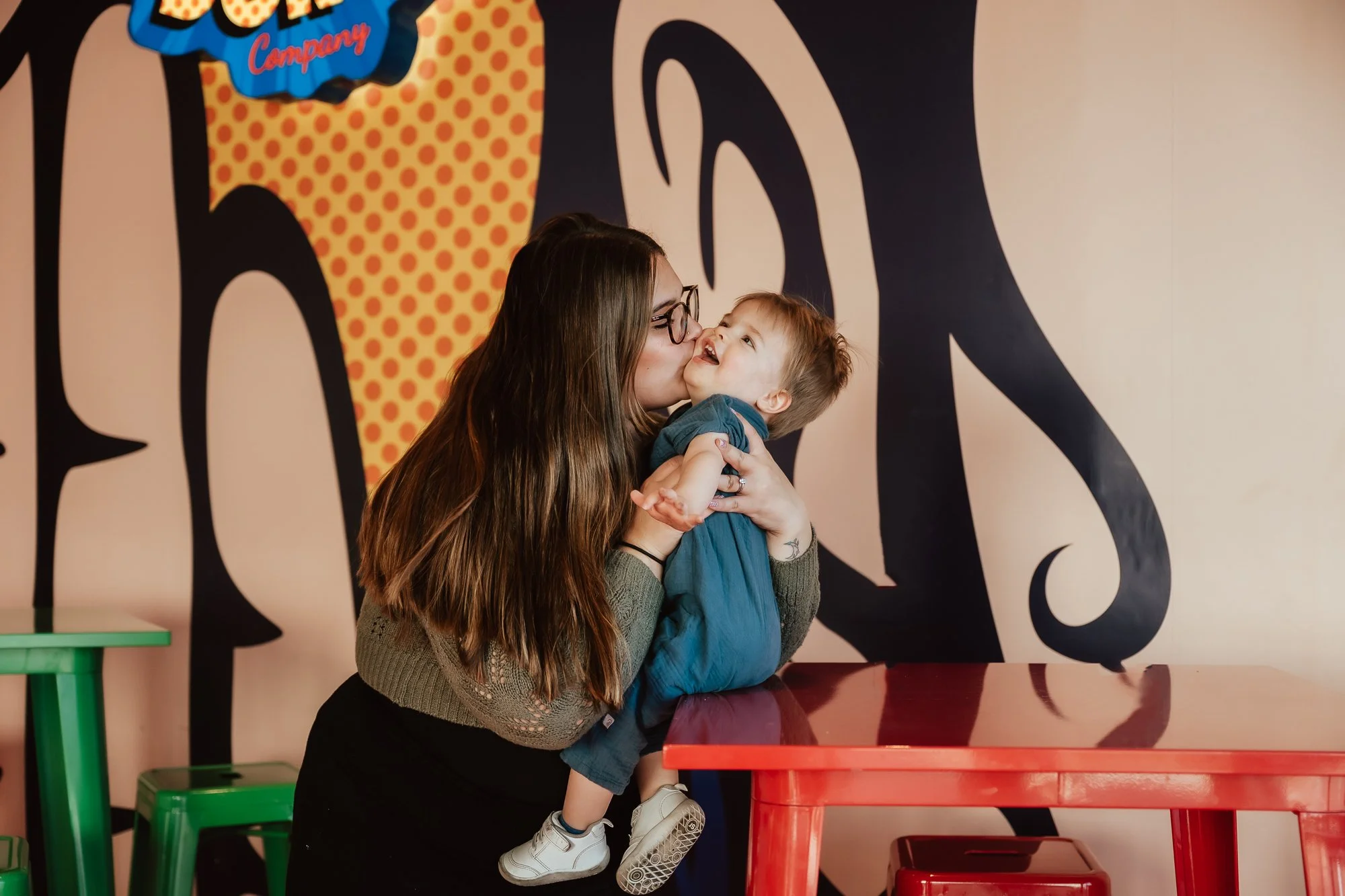 Hurts Donut Mom and Me Photoshoot