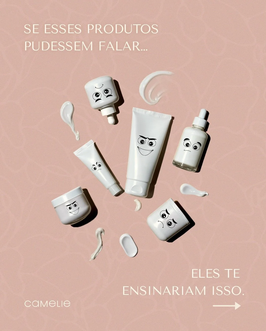 N&atilde;o s&atilde;o s&oacute; os alimentos que precisam nos ensinar alguma coisa, n&atilde;o &eacute; mesmo?
Muita gente ainda utiliza a dermatologia de forma equivocada.
Me conta: tem mais algum produto que voc&ecirc; acha que pode estar usando er