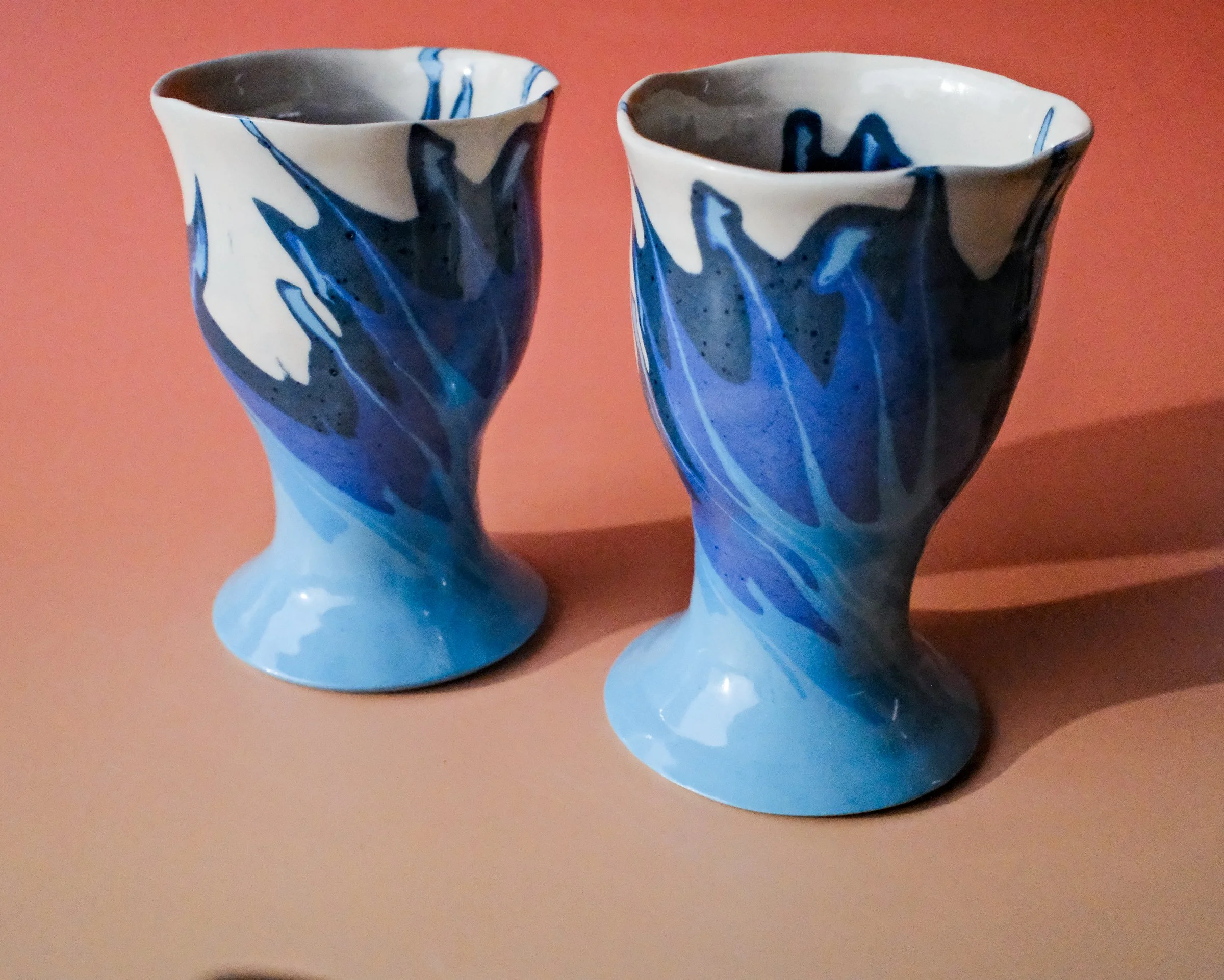 Blue Frost Goblet