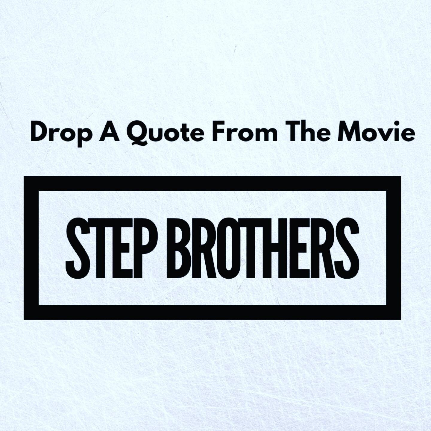 I need a laugh today! 

#quotes #stepbrothersmovie #willferrell #comedy #comedyquotes #makemelaugh #quotable #laughoftheday #moviebuff #nyc #dmv #atl #cinema