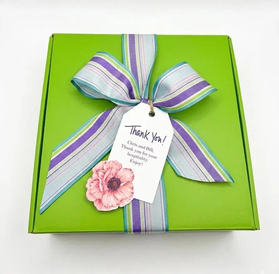 Thinking of you | Thank You Gift Box | Care Package | Appreciation Gift | Coach  Gift | Realtor Closing Gift (6 pretzels)
