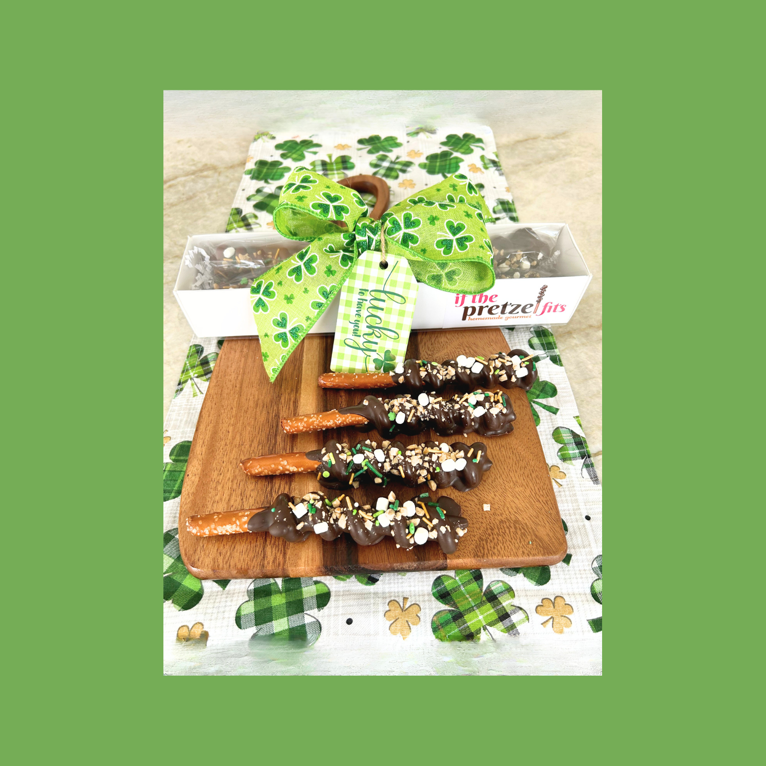 Box of Four Gourmet Pretzels (Local Pickup Only)