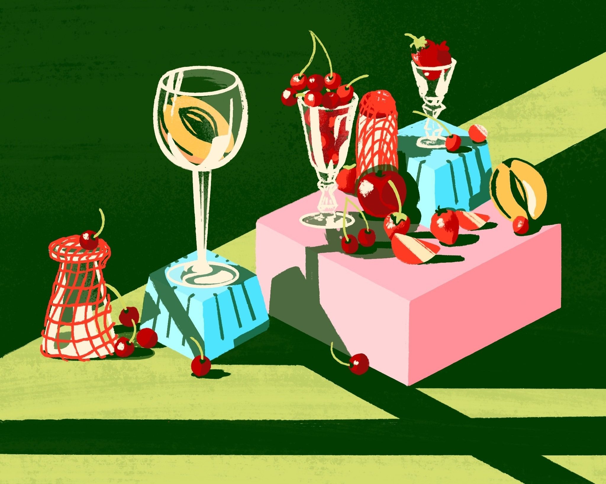 Digital still life painting: Based on a photo reference by Victoria Jane
