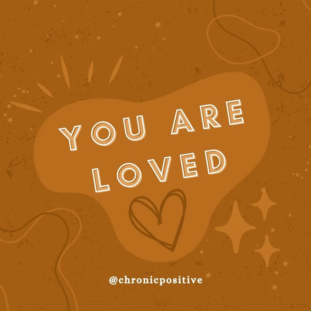 I know sometimes this one is hard to believe... but I hope this reminds you that you are loved, even when it doesn't feel like it.

you are loved, even when you can't see anything worth loving.

you are loved &amp; you are worth loving, no matter wha
