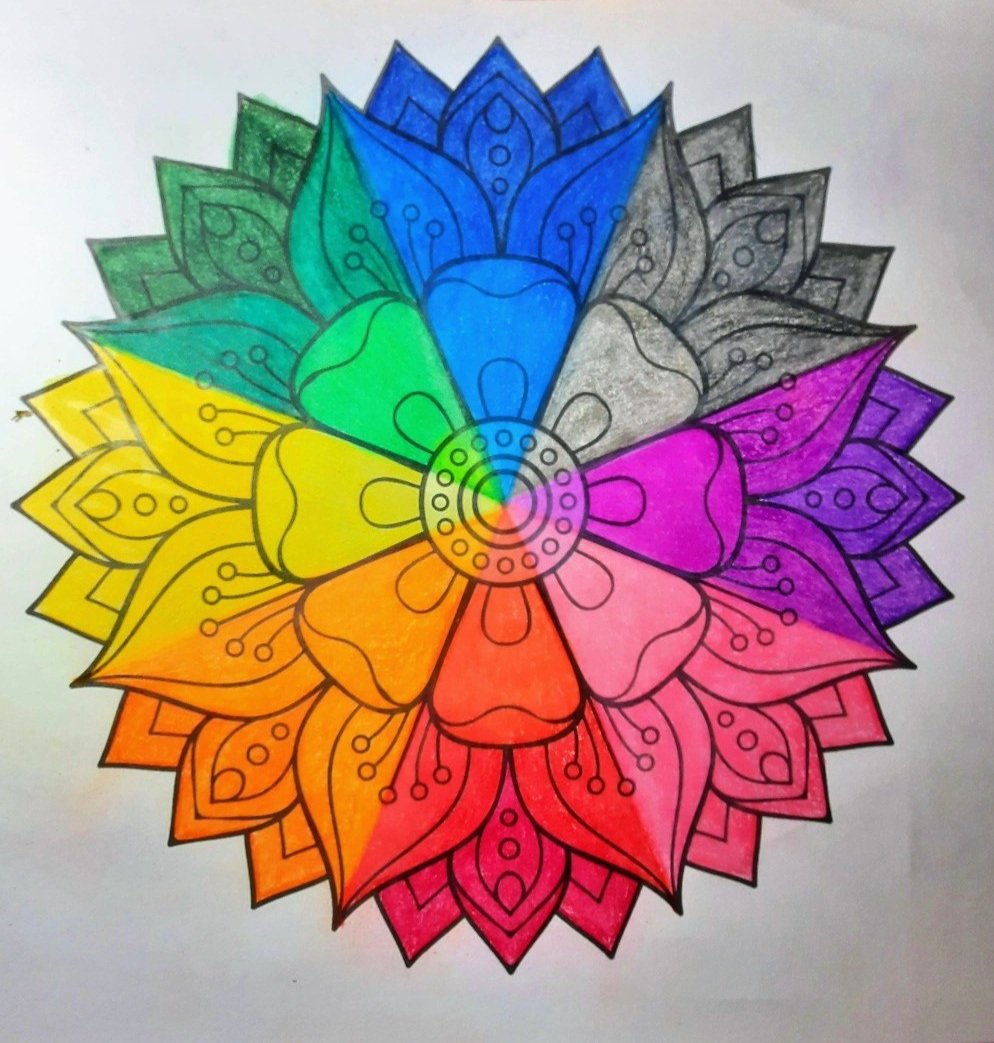 Adult Coloring Hobby - Color Me Happy ??? Live Self Happy