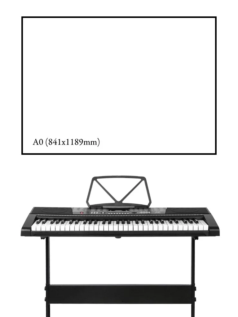 A0 size electric keyboard length.jpg