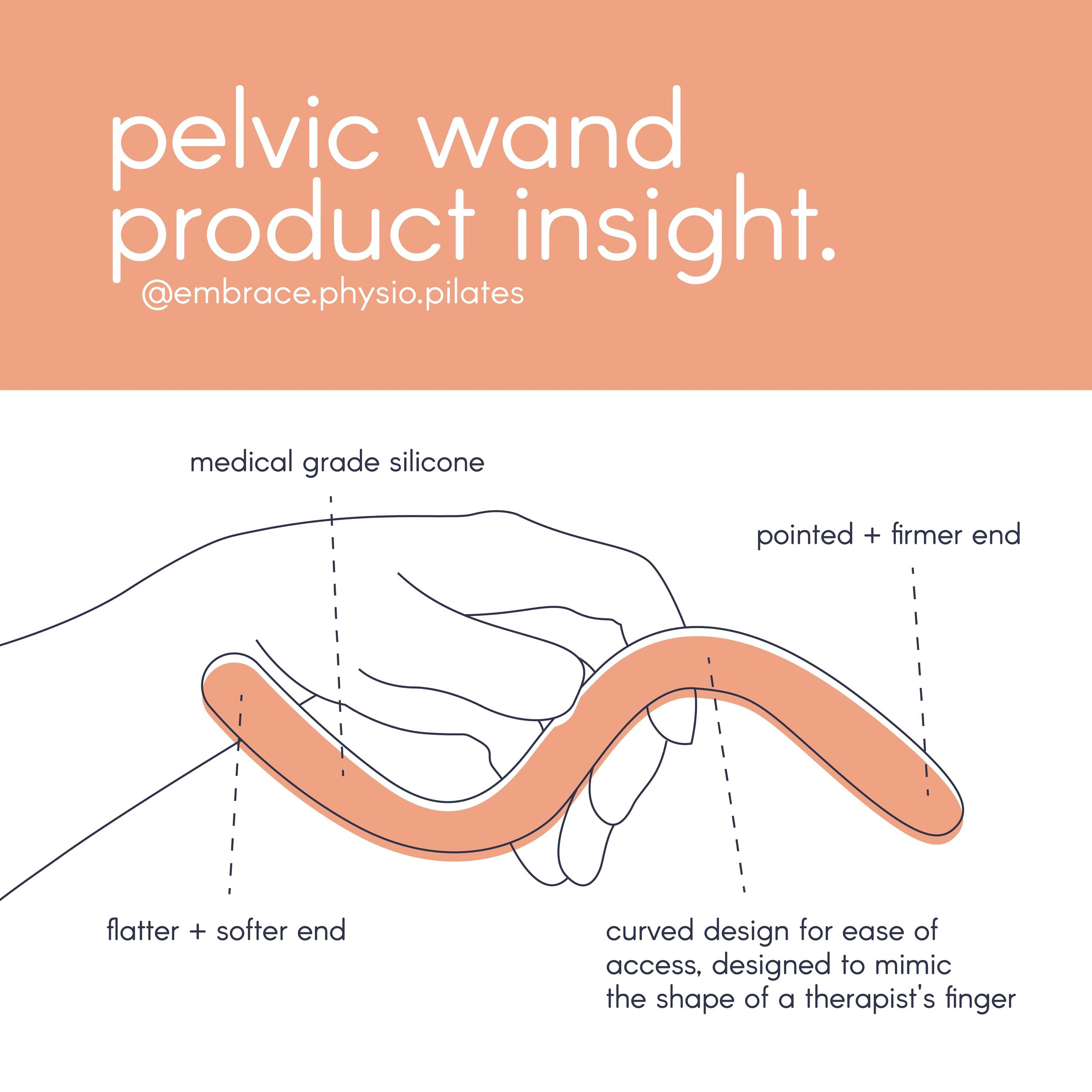 Pelvic floor wands are a great tool women&rsquo;s health physios commonly recommend to help release tight and painful pelvic floor muscles. It can be used to reach the deep layer of your pelvic floor muscle and is something you can do from the comfor