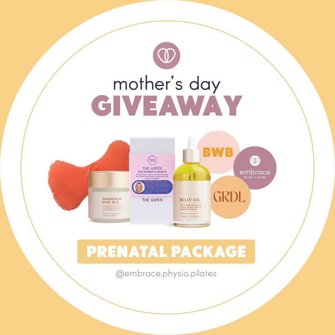🎉 EMBRACE MOTHER&rsquo;S DAY GIVEAWAY 🎉

In celebration of all the mothers to be and mother&rsquo;s of many, we have created an amazing giveaway with some incredible women&rsquo;s health businesses! 

This first giveaway is for a prenatal package a