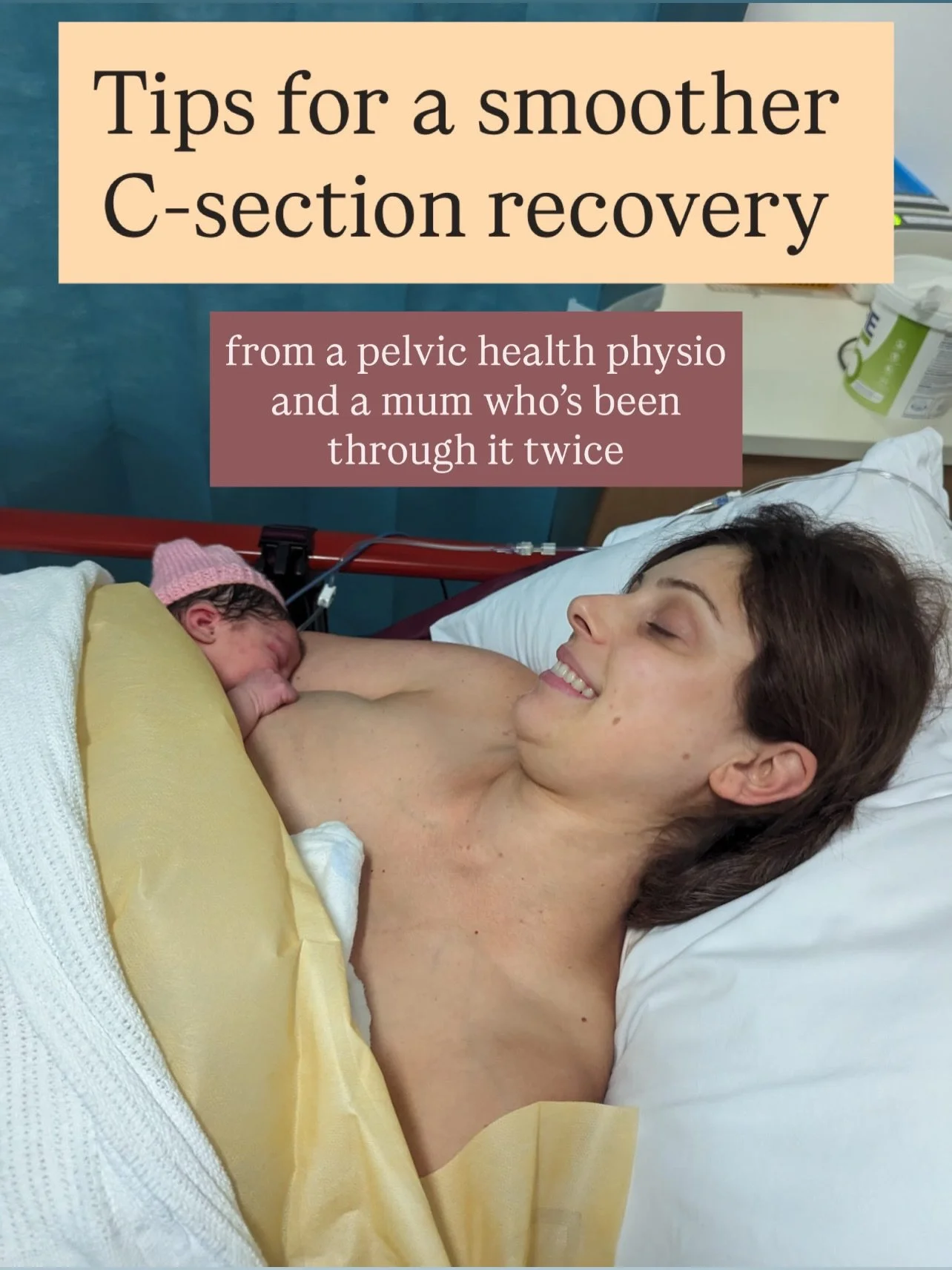 I&rsquo;ve now had two C-sections&hellip; and two completely different experiences.

My first was an emergency after a long, obstructed labour. I felt overwhelmed, unprepared, and unsure how to move or recover.

My second was planned. I felt calm, in