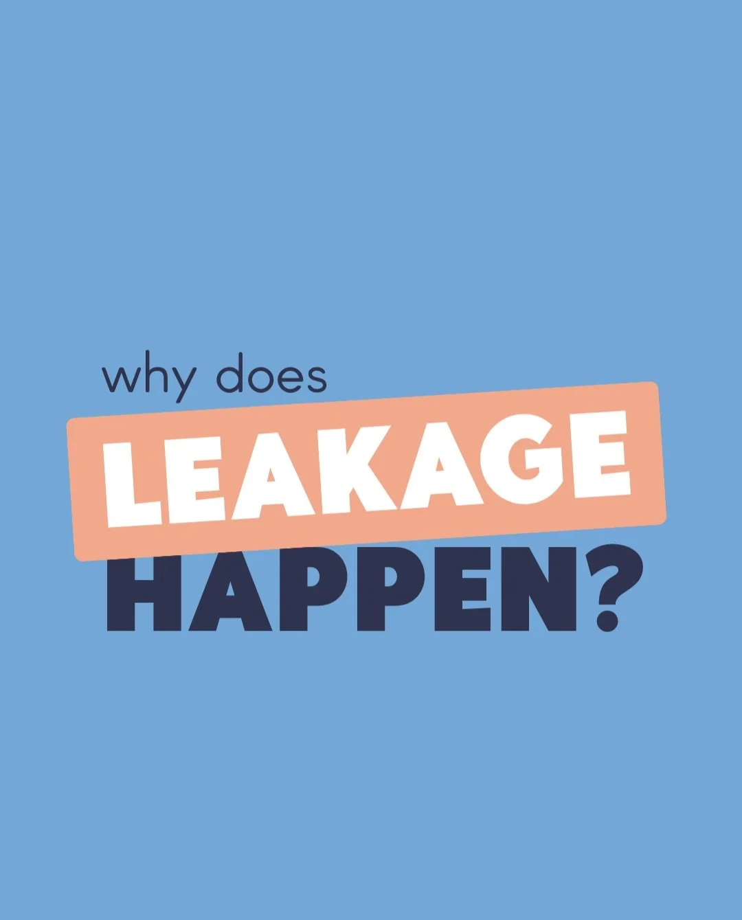 Leaking urine isn&rsquo;t something you simply have to put up with 💦

A pelvic health professional can assess why you&rsquo;re leaking and work with you on a personalised plan. Depending on the cause, this may include:
✨ Pelvic floor muscle training