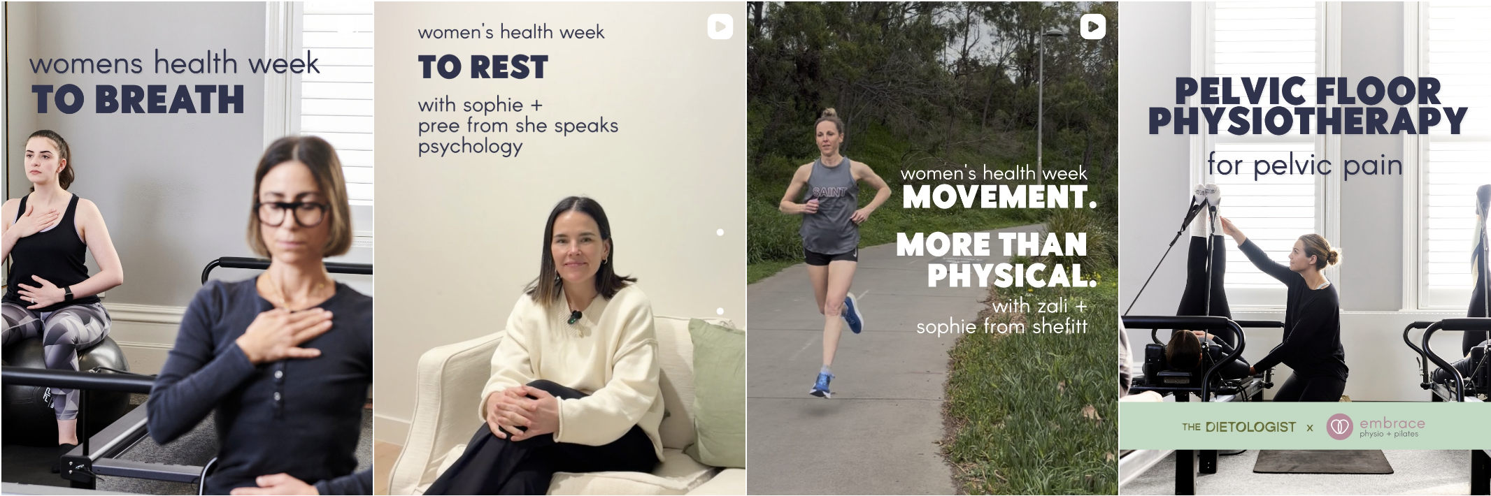 Women’s health week recap