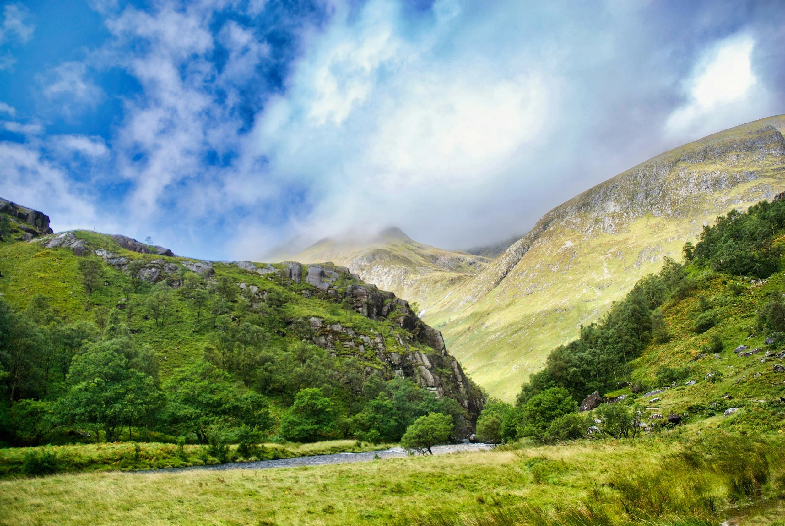 Natural landscape England