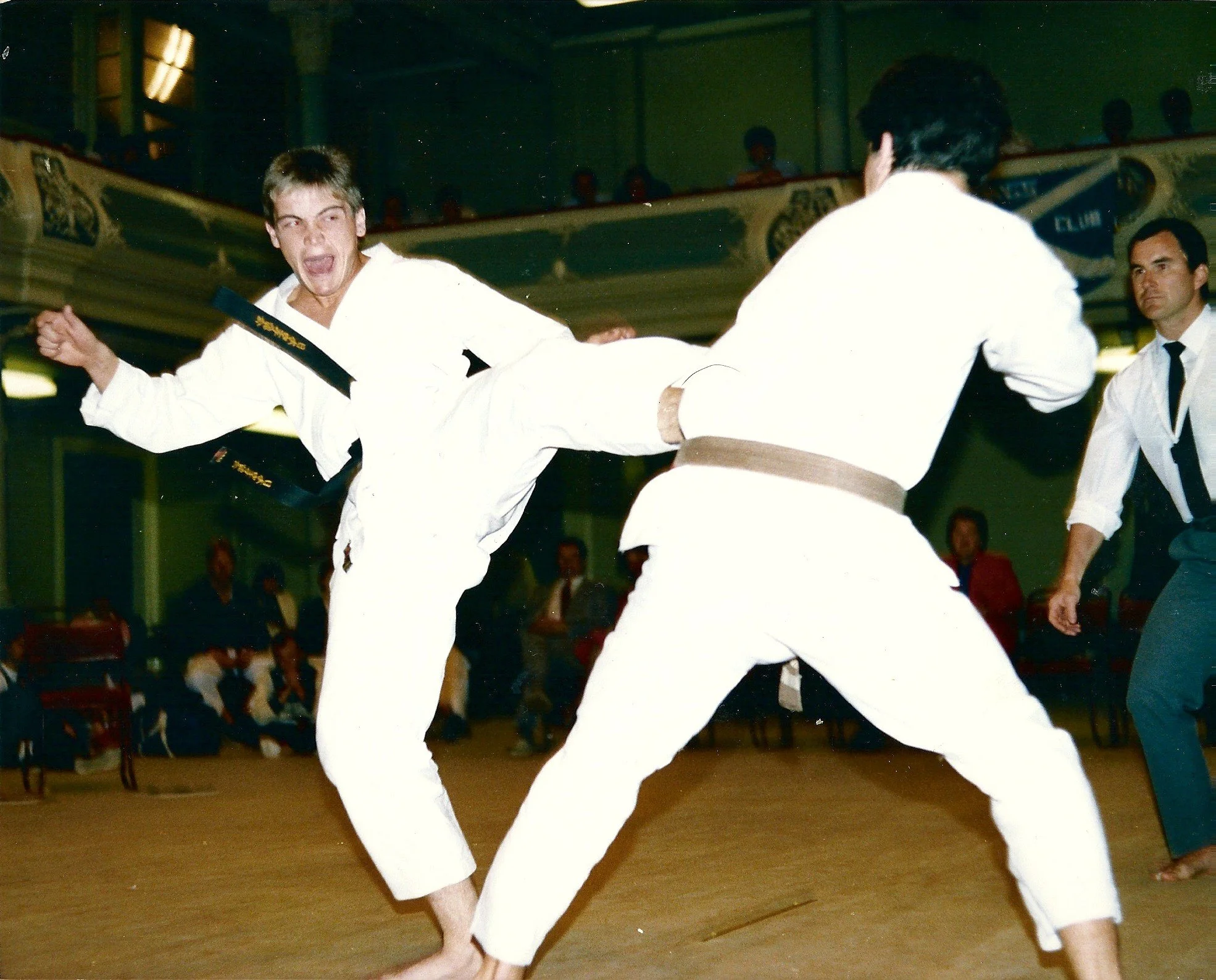 Michael Sherlock in action