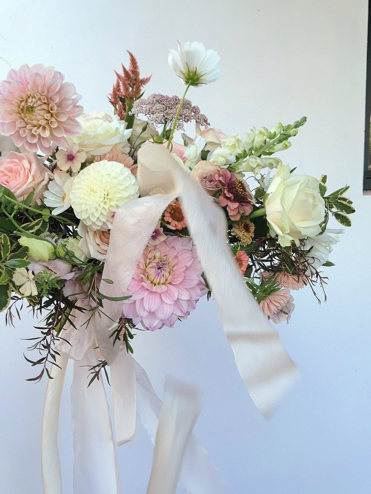 The seasons feeling like they are changing. (Although the rain could leave please) 

But the dahlia tubers are back in, and I'm telling myself before we know it we'll be working with summer blooms.

I left my tubers in the ground again this winter..a