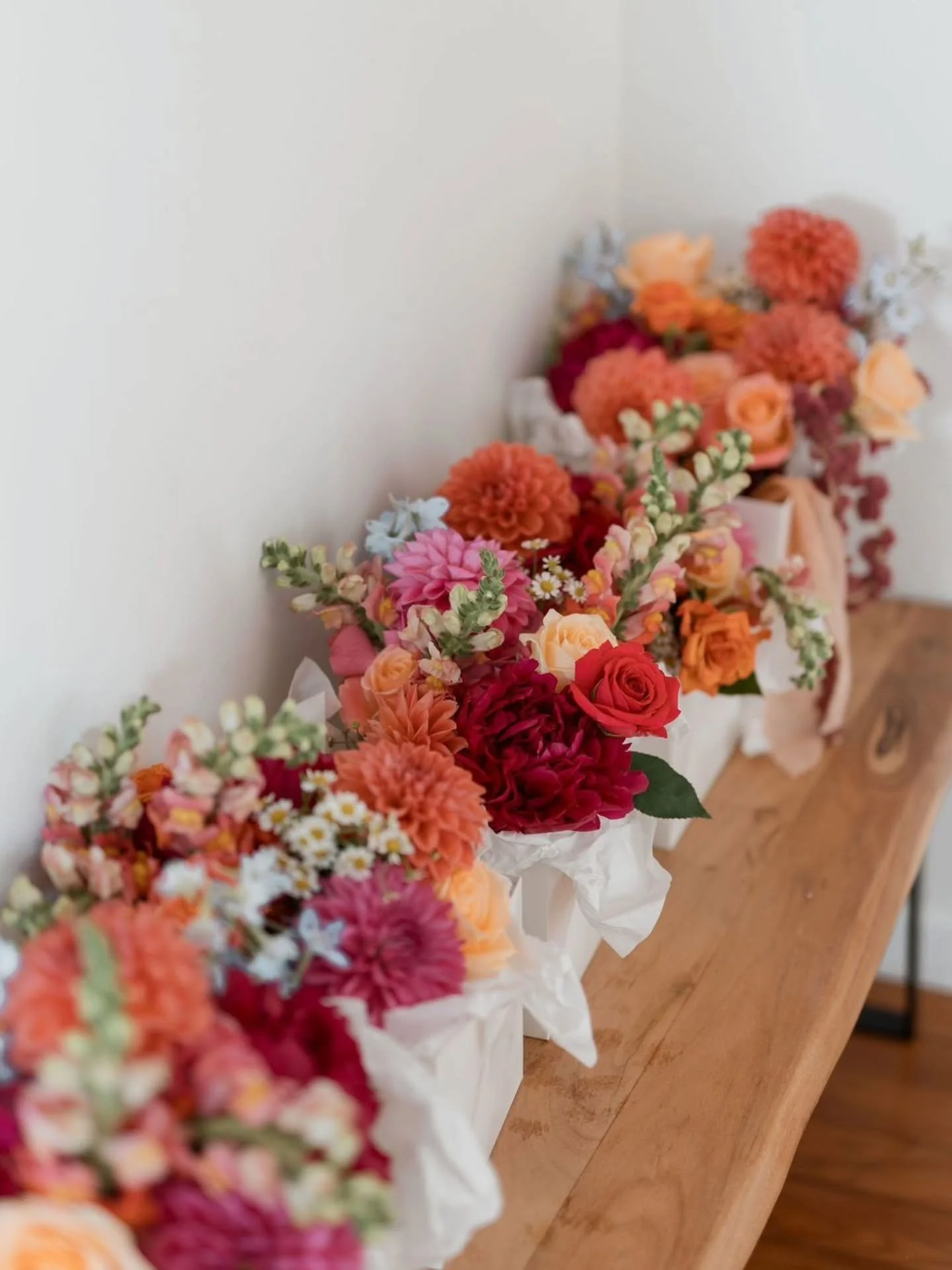 "Our vision for the day was a bright, vintage garden party. We wanted it to feel relaxed, colourful and full of personality, something that felt timeless but still fun."

Holly and Glen ✨️

Photographer @fleckandforestphotography
Venue @487