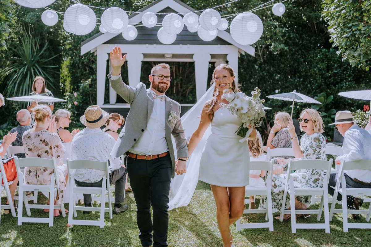 INTIMATE BACKYARD WEDDING, WAIKATO