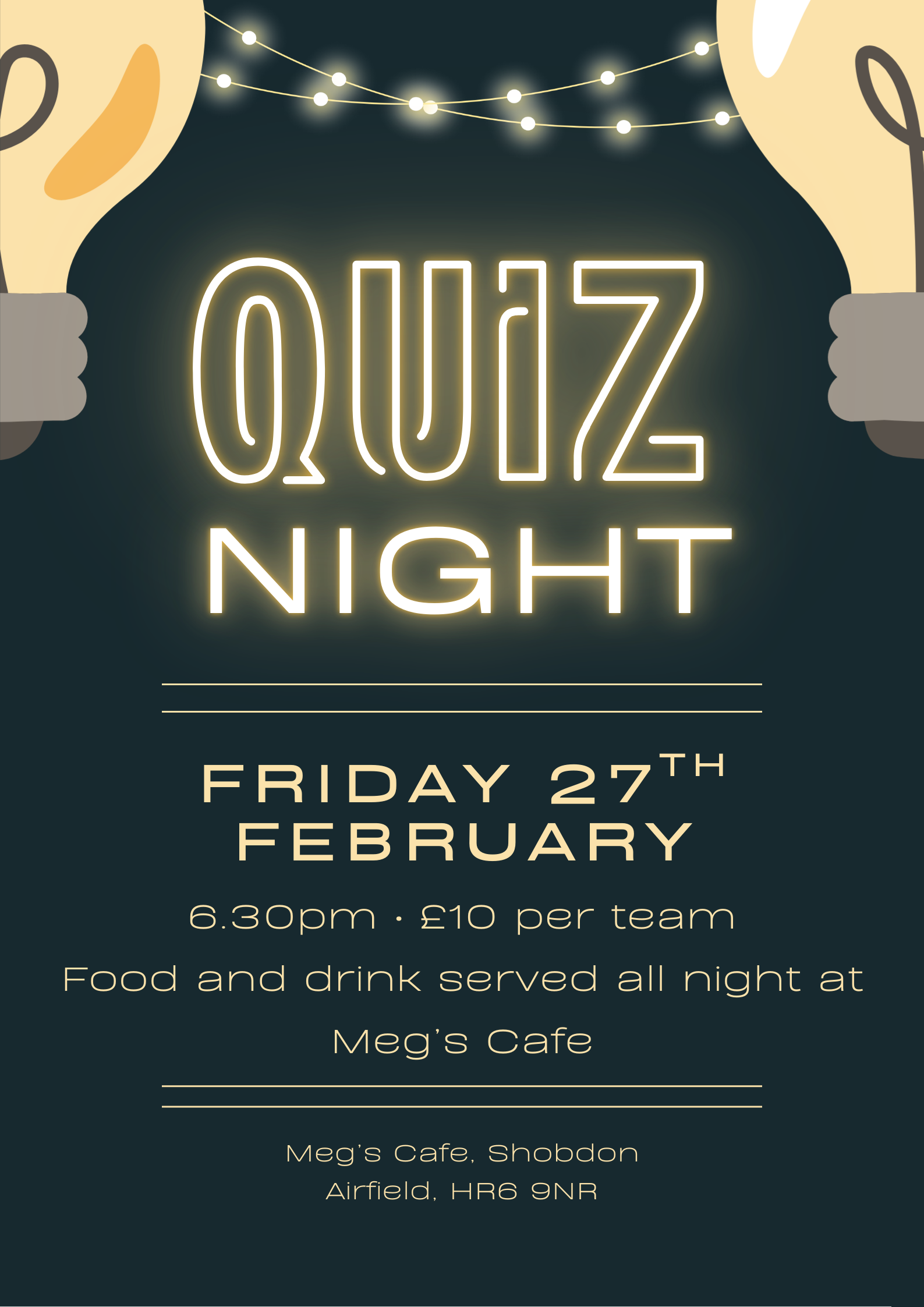 Quiz Night - February 27th