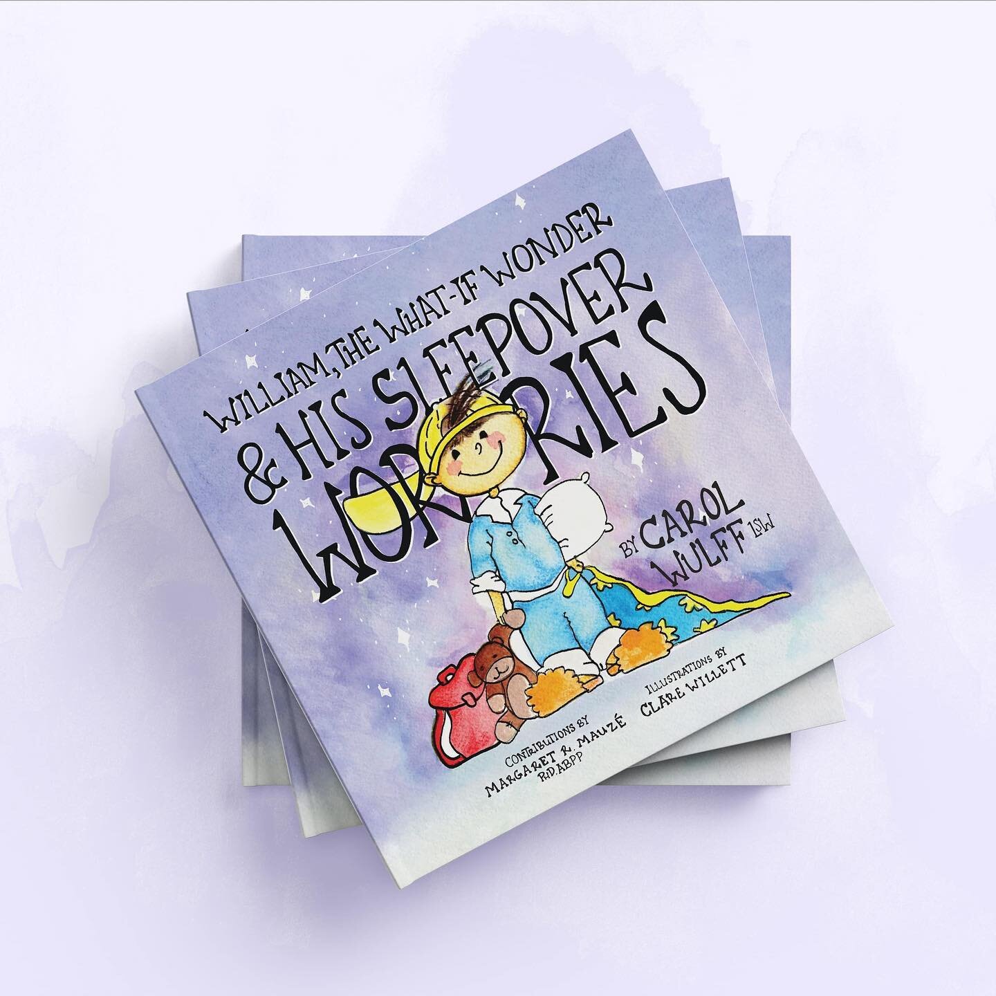 Cover design and title lettering for The What-If Wonder series by Carol Wulff- @thewhatifwonder. This children&rsquo;s book series is written to help children and parents understand and deal with anxiety and what-if questions. 

.
.
.
.
.
.
.
.
#pare