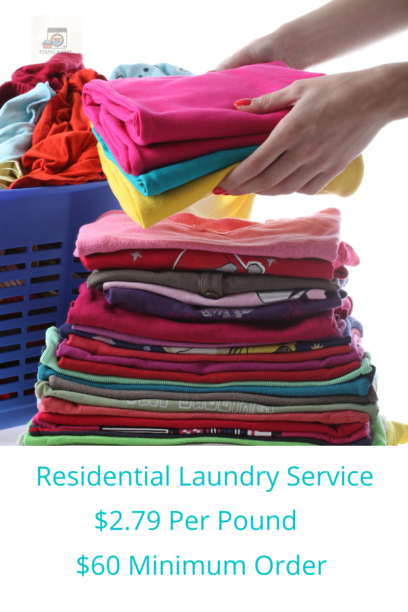 how much is wash and fold laundry service