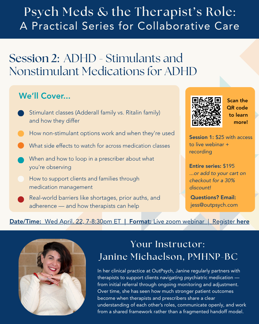 Psych Meds & the Therapist’s Role Session 2 Flyer.png