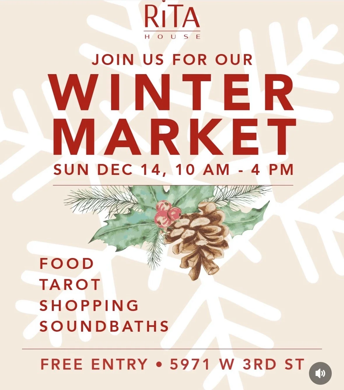 Rita House Holiday Market