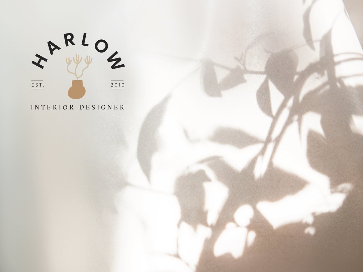 Harlow logo templates for adobe illustrator