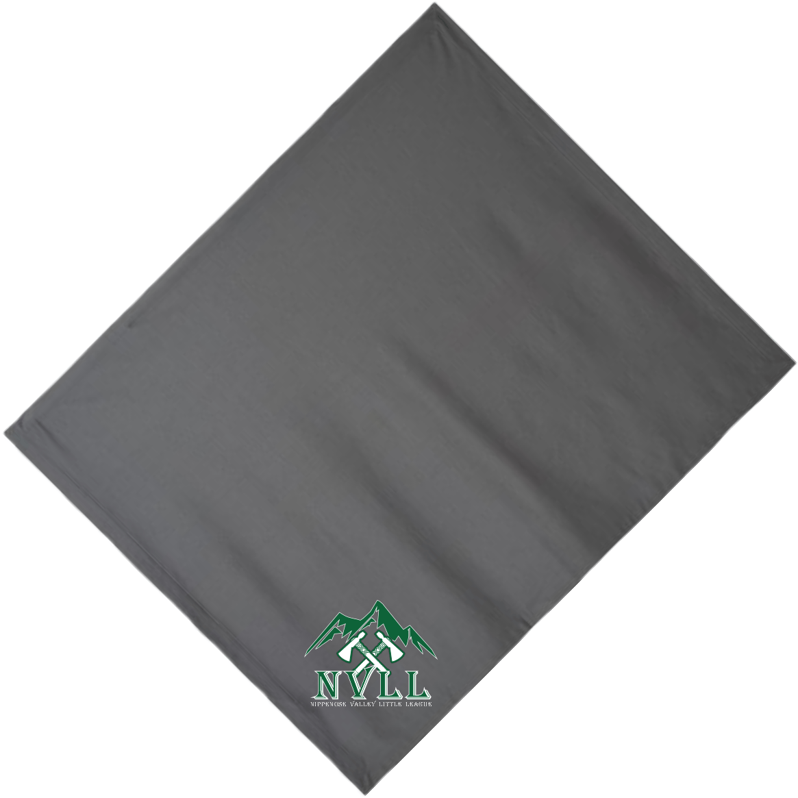 Screen Print Sweatshirt Blanket