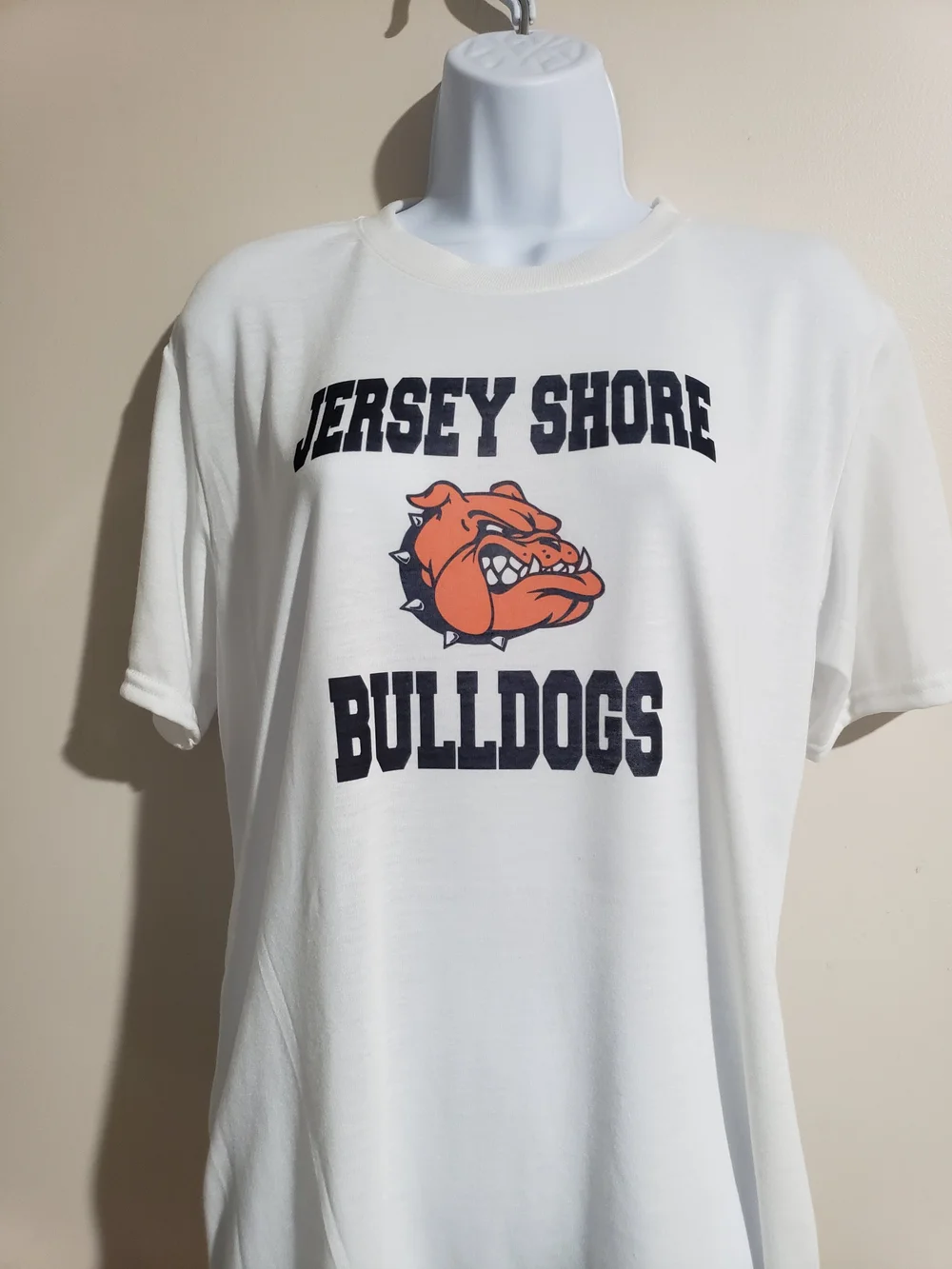Jersey Shore Bulldogs T-Shirt White or Gray — E M Creative Designs
