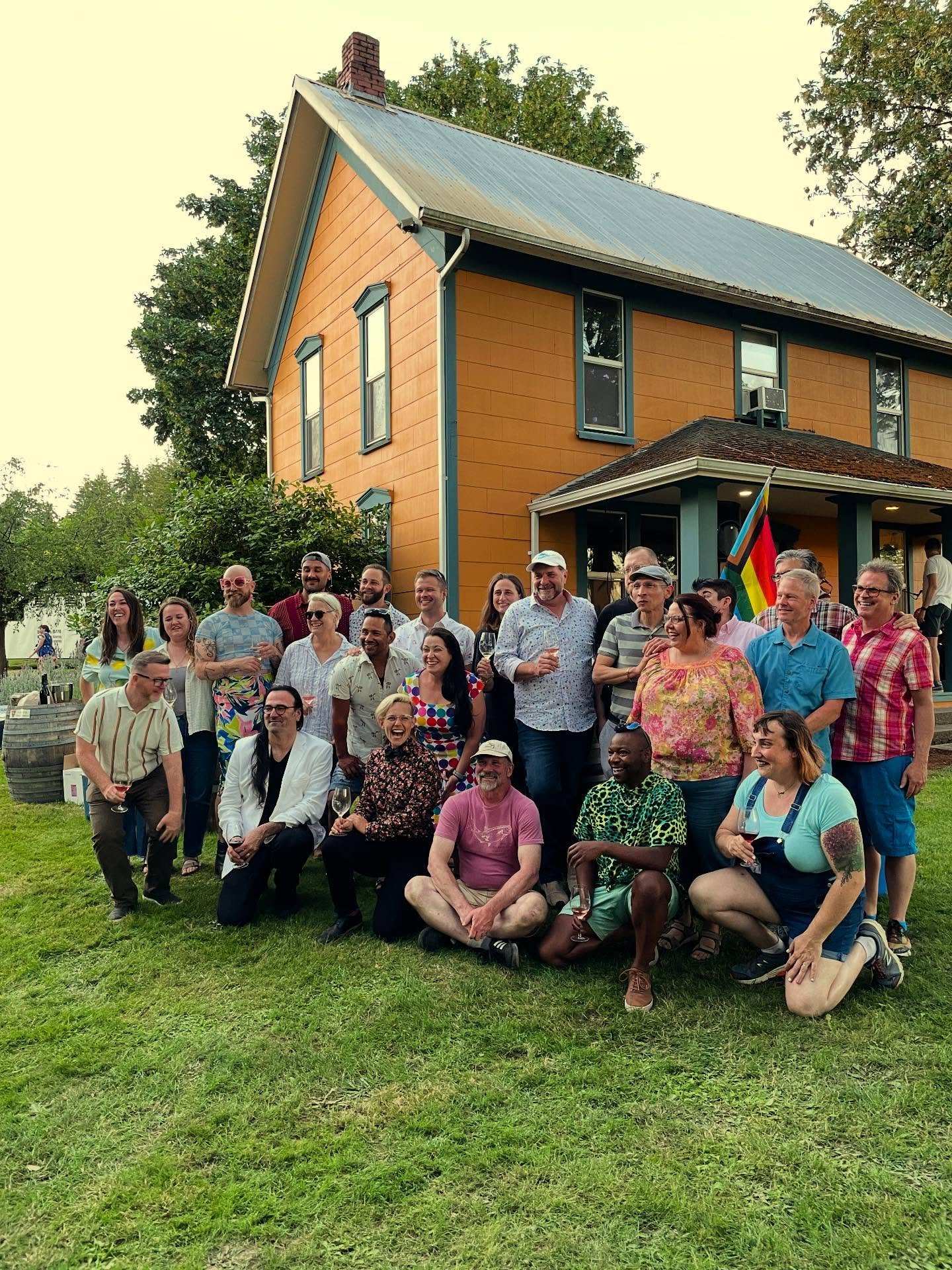 Back to where it all began. 🌈🍷

These photos are from the very first Queer Wine Fest in 2022&hellip; a gathering of just a handful of wineries looking for connection, queer joy, and a reason to come together after so much isolation.

What started a