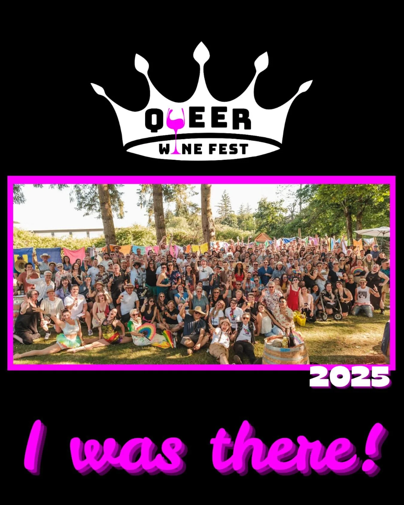 🏳️&zwj;🌈🏳️&zwj;⚧️🦄🌈🍷
Thanks for making 2025 the biggest, best, and boldest QWF yet!

Share, share, and share some more! We want to celebrate our amazing community!