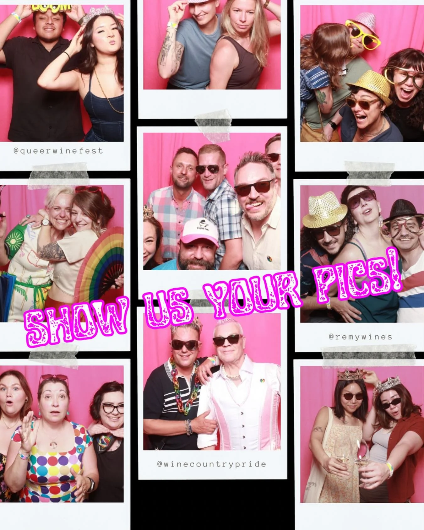 🏳️&zwj;🌈🤸🥂
We&rsquo;re still buzzing from Queer Wine Fest! 

Please post and tag @queerwinefest @ &amp; @remywines so we can share the joy! If you&rsquo;re cool with us maybe using your pics in future posts/ videos, please DM them to us! 

We are