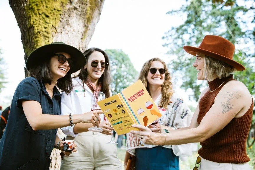 2024 was a big one. 🌈🍷

We saw new winemakers step in, established brands step up, and partners join us in expanding what Queer Wine Fest can be.

More people. More wine. More visibility. More impact.

The bounty of QWF (and the queer community) kn