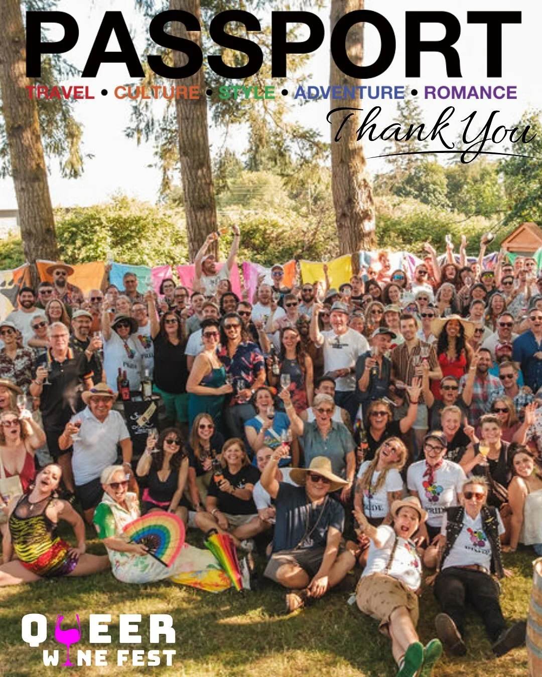 This year marked our first-ever partnership with Passport Magazine! 🌈🍷 Their support and shared commitment to queer joy, travel and experiences brought new guests from across the U.S. to experience Queer Wine Fest and the welcoming spirit of the Wi
