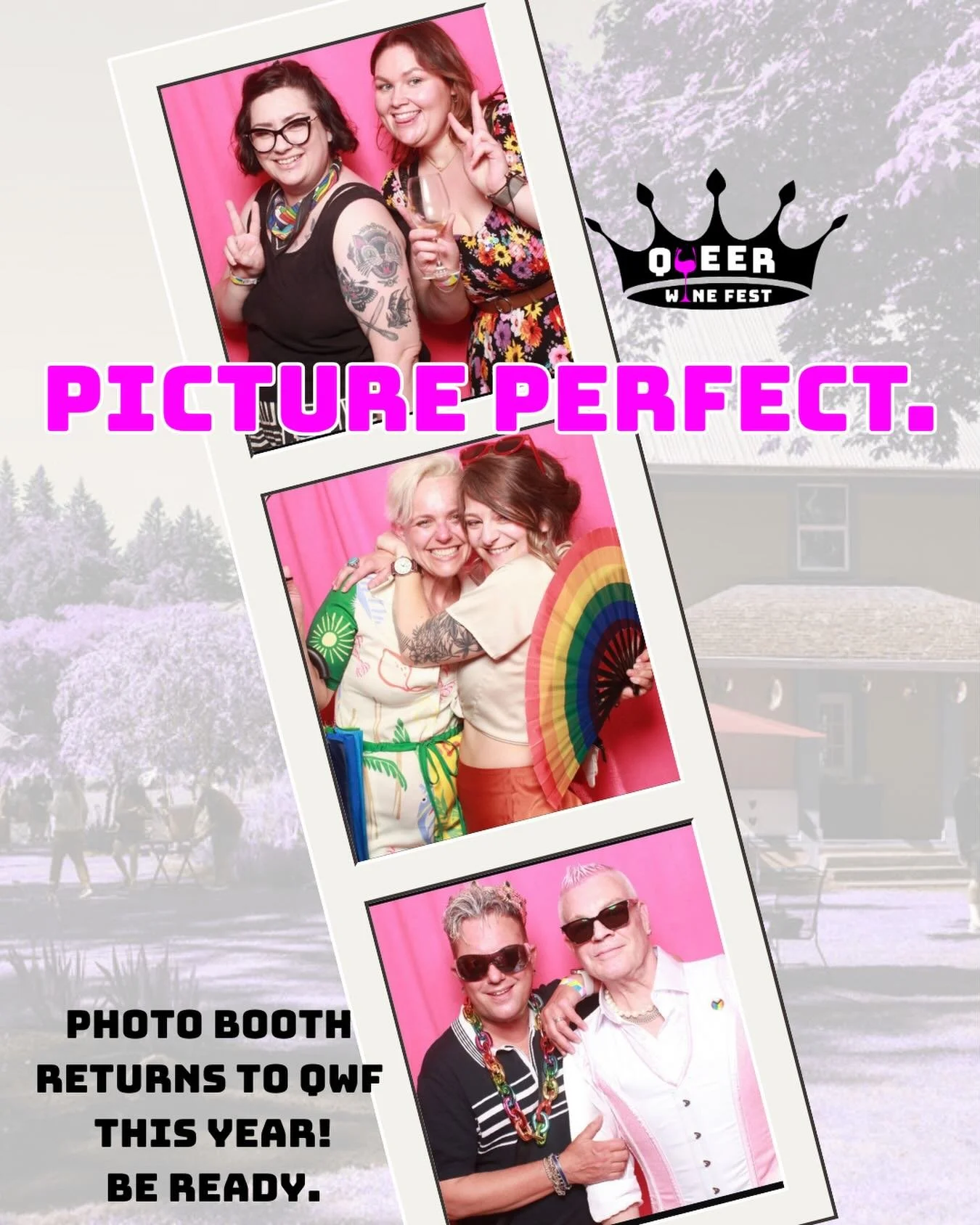📸 The QWF photo booth is BACK.

We want the LOOKS! The chaos. The sparkle. The main character energy.

Come serve your vibe and make sure you leave with proof. One of MANY extra little delights we&rsquo;ve got planned for you this year.

Don&rsquo;t