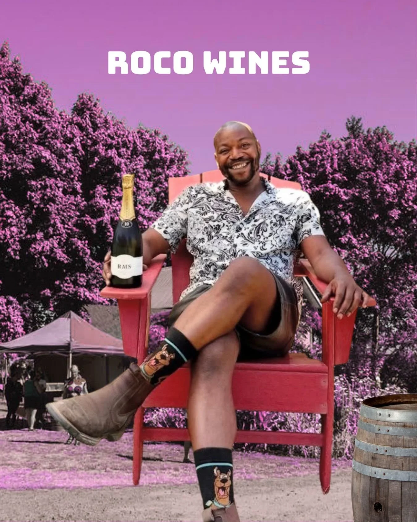 Roco Wines is back! 🌈🍷✨

Assistant winemaker Jarod Sleet and the Roco crew have been serving award-winning wines, best-dressed energy, and absolute people&rsquo;s choice charisma since the very first QWF.

The smile? Iconic.
The vibes? Immaculate.
