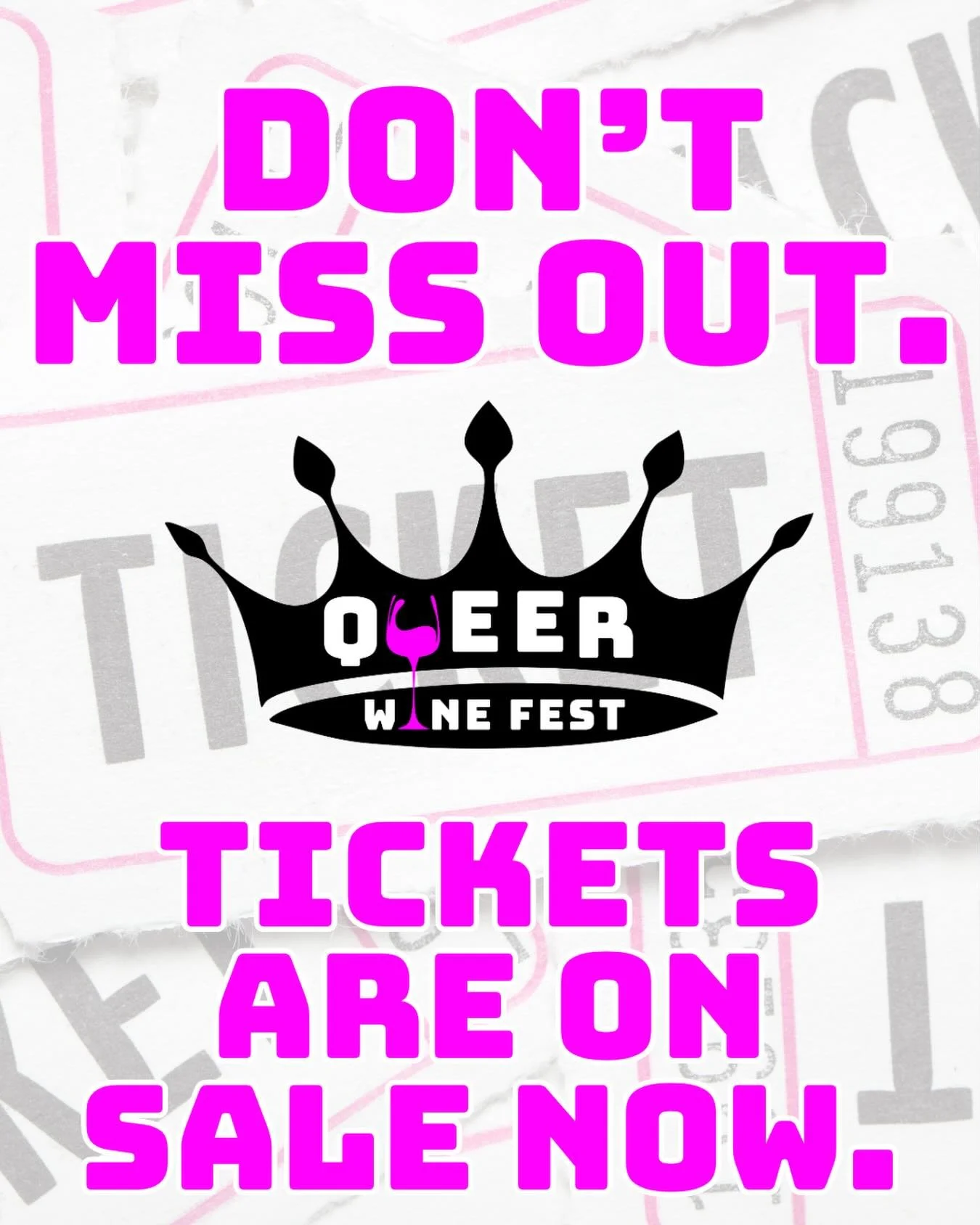 Tickets are going fast! 

Link in bio!