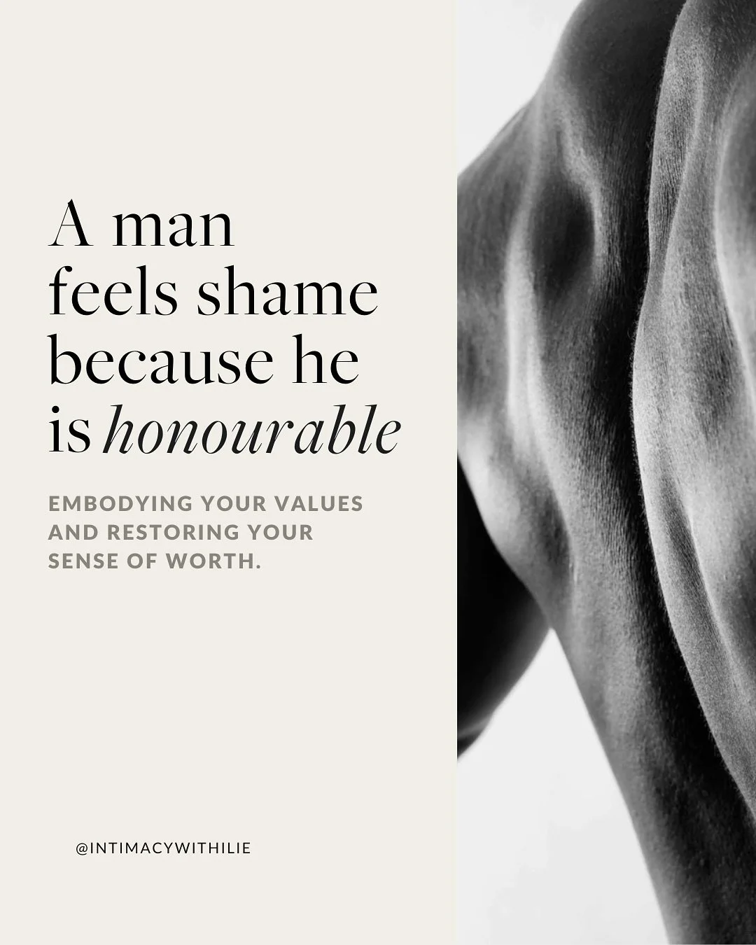 If shame is not witnessed it can eat us up, if you want to step out of cycles of self portrayal and hurt, allowing yourself to be witnessed is so key 🗝️

Shame disables us, being witnessed un shames and reveals the medicine you already carry.

Come 