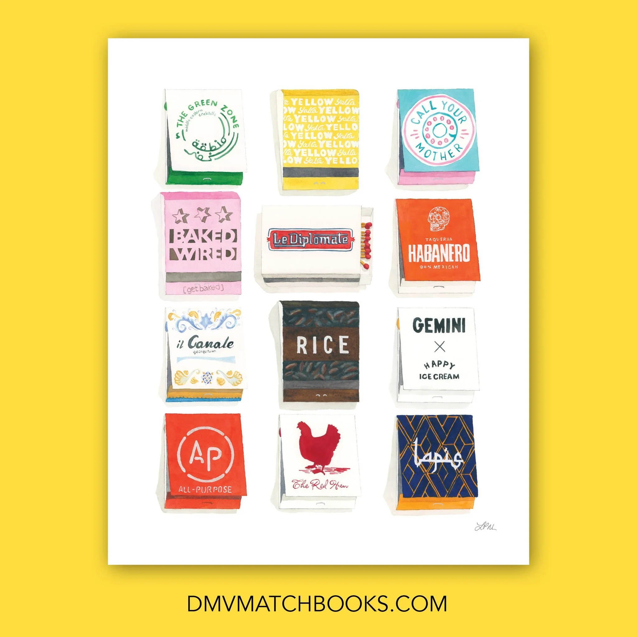 💙 A love letter to D.C. 💙

(8x10&rdquo; custom matchbook print, July 2025)

#matchbookart #matchbookpainting  #supportsmallbusiness #eatlocal #drinklocal #DMVmatchbooks