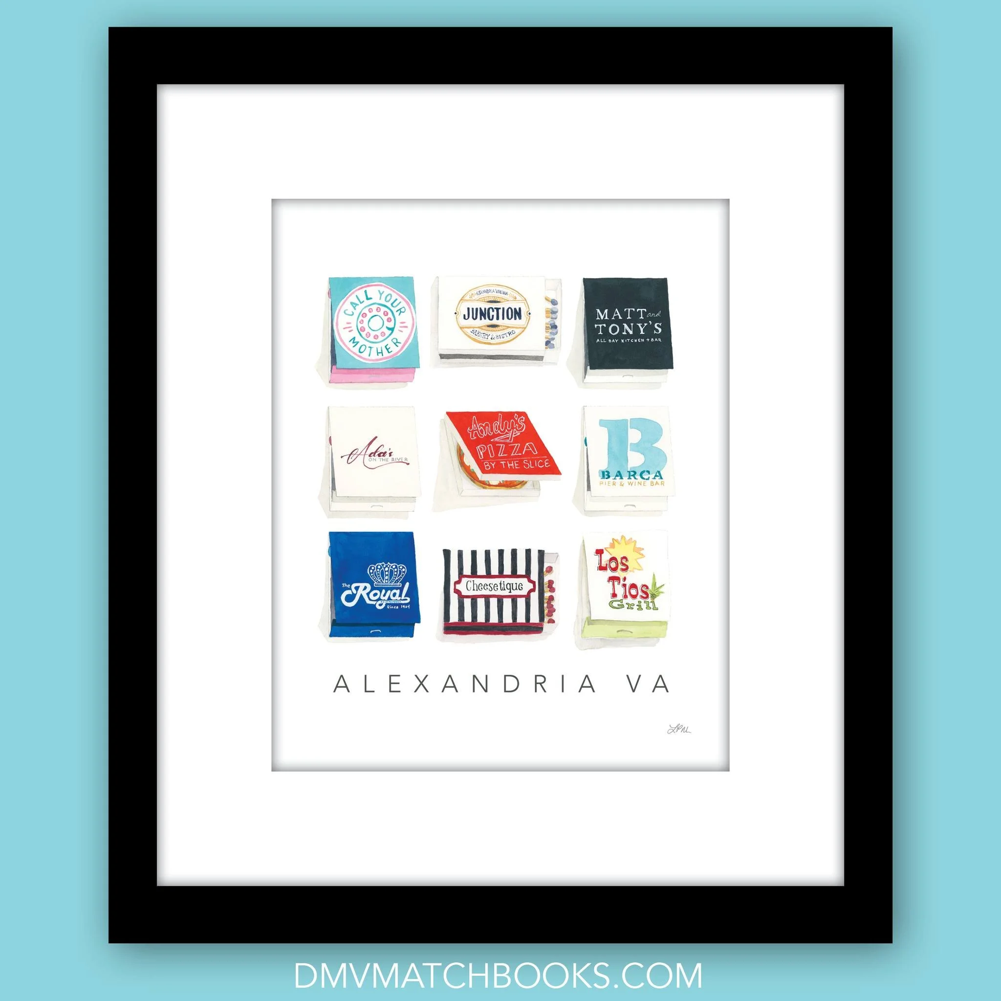 &ldquo;This is a present for a friend moving! I&rsquo;m sure she is going to absolutely love it!&rdquo; ❤️

(8x10&rdquo; framed custom matchbook print, July 2025)

#matchbookart #matchbookpainting  #supportsmallbusiness #eatlocal #drinklocal #DMVmatc