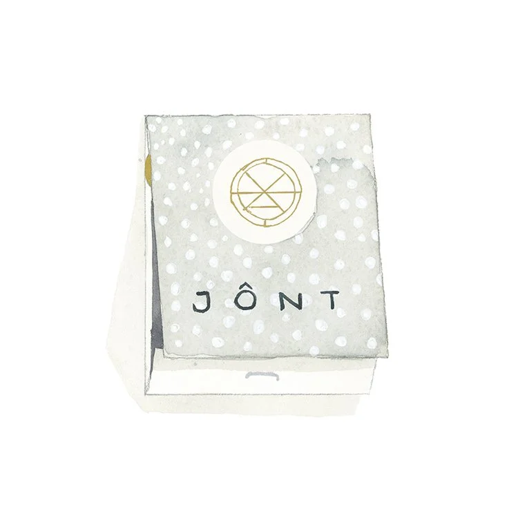 Jont restaurant matchbook art print DMV Matchbooks