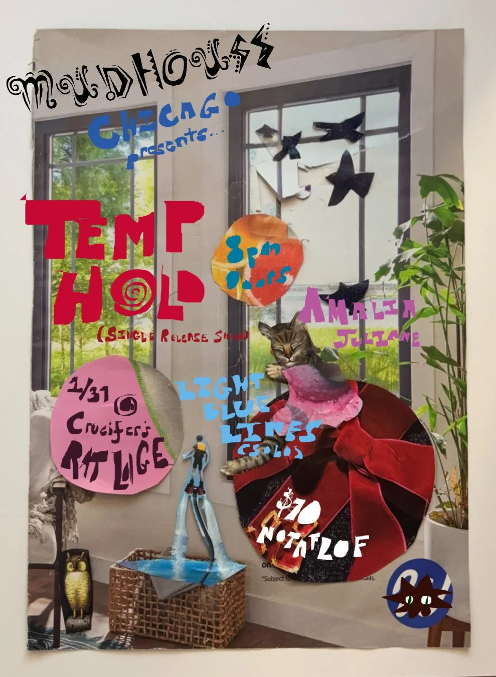 Temp Hold (single release), Light Blue Lines, Amalia