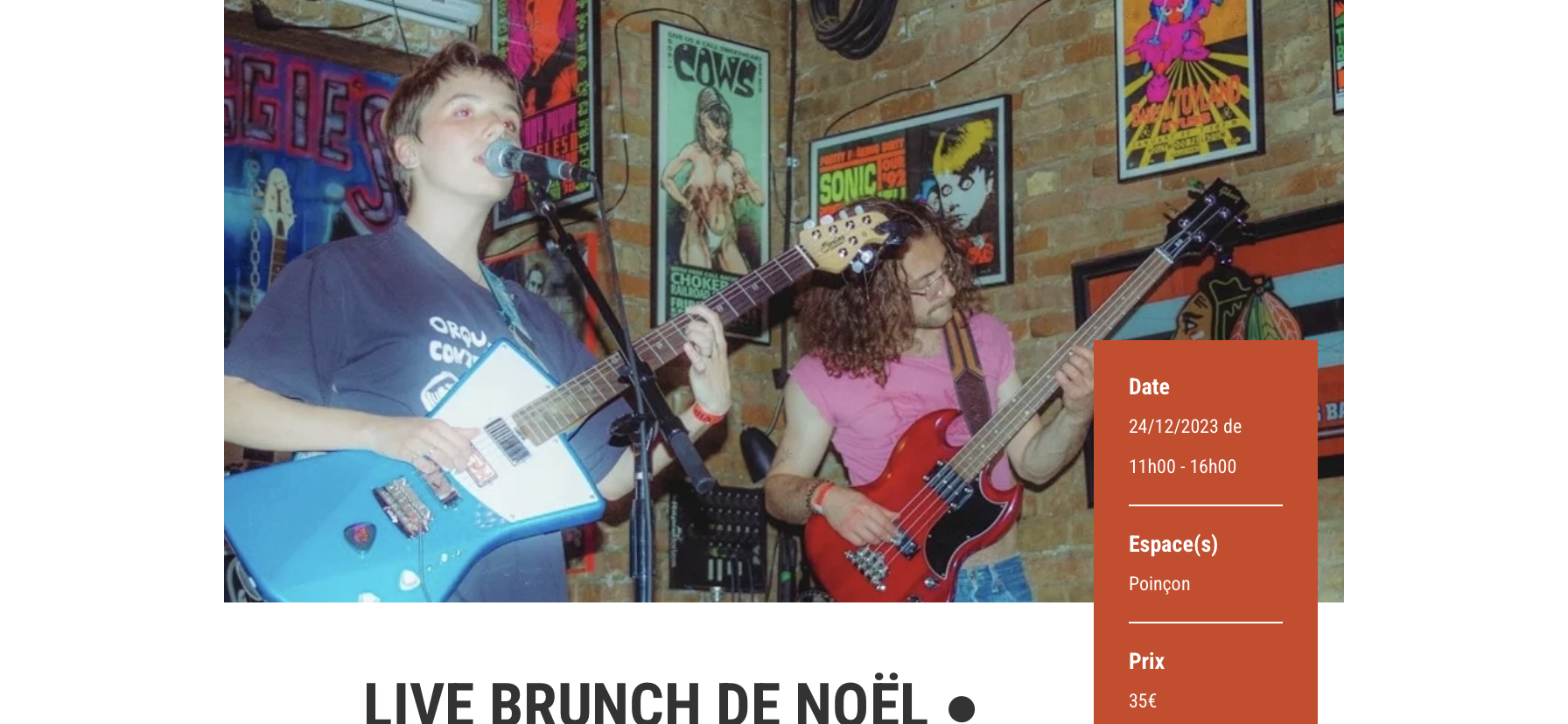 Live Brunch de Noël: Amalia Juliane et Jonah Eichner