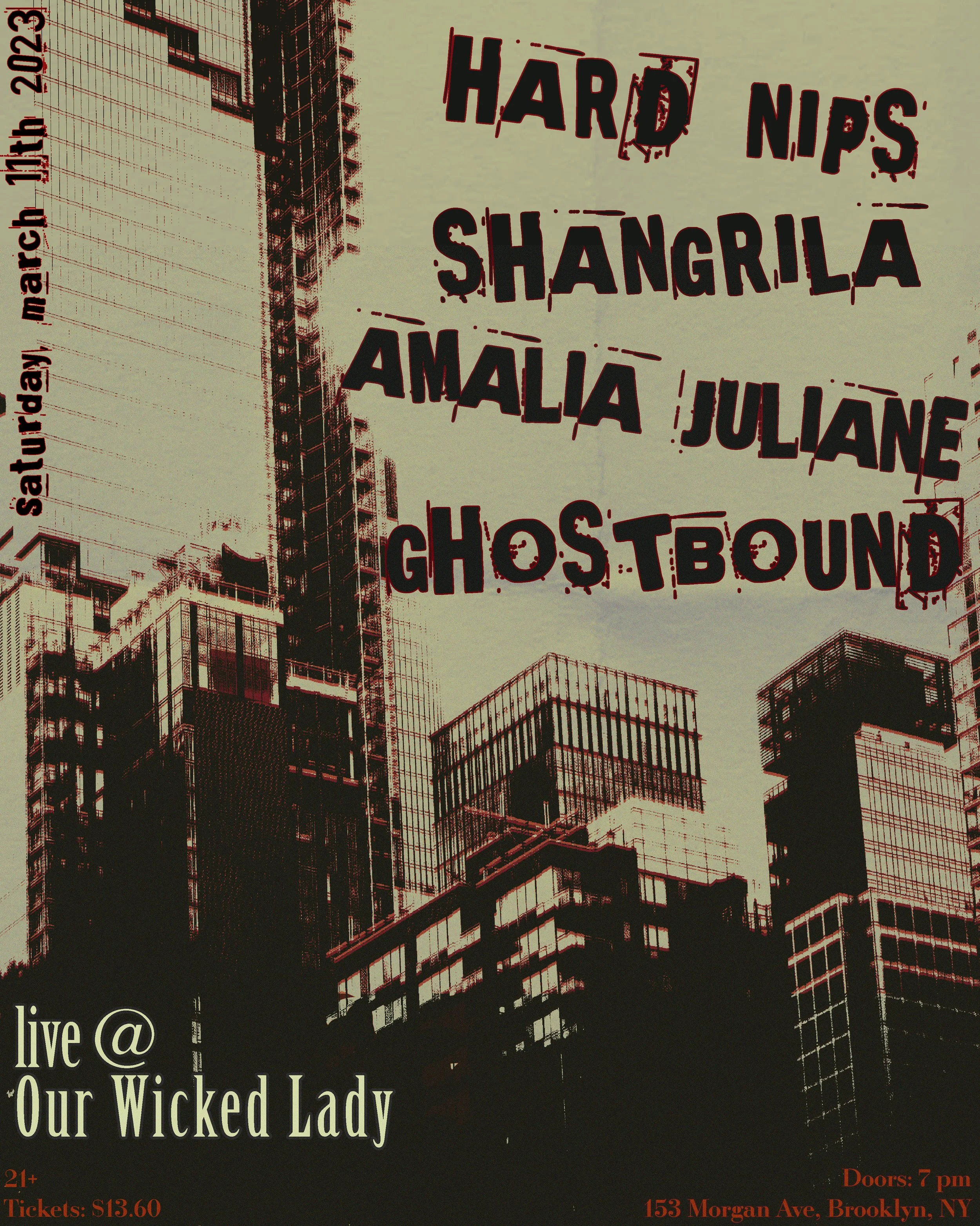 Hard Nips, Shangrila, Amalia Juliane, Ghostbound